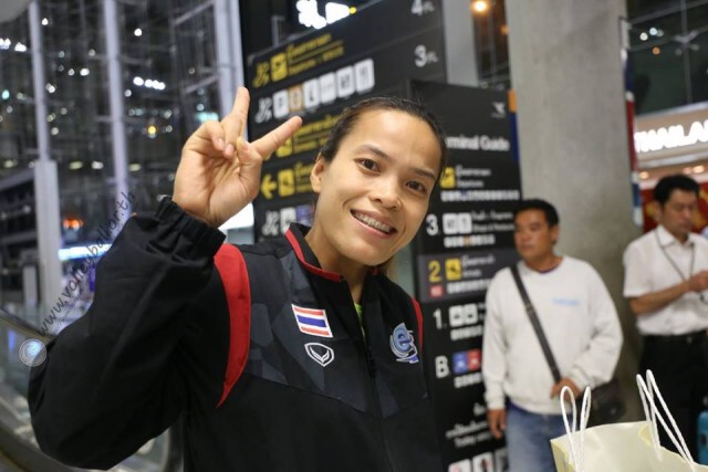 ทัพวอลเลย์บอลหญิง ถึงบ้าน พร้อมลุยWGP2016 รอบชิง ที่ไทย
