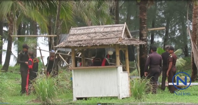 สนธิกำลังนับร้อยบุกรื้อร้าน
รุกริมหาดลายัน
ชาวบ้านโวยไม่เช็คบิลรายใหญ่