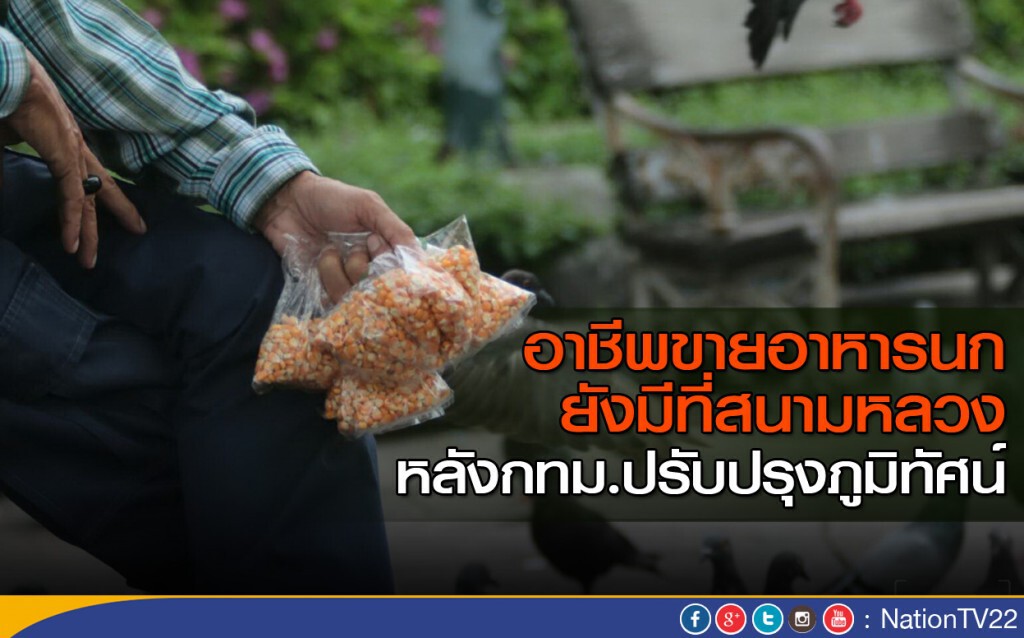 อาชีพขายอาหารนกยังมีที่สนามหลวง หลังกทม.ปรับปรุงภูมิทัศน์ อาชีพขายอาหารนกยังมีที่สนามหลวง หลังกทม.ปรับปรุงภูมิทัศน์