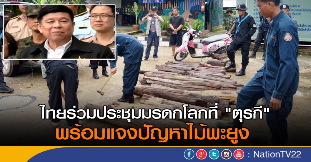 ไทยร่วมประชุมมรดกโลกที่ "ตุรกี" พร้อมแจงปัญหาไม้พะยูง ไทยร่วมประชุมมรดกโลกที่ "ตุรกี" พร้อมแจงปัญหาไม้พะยูง