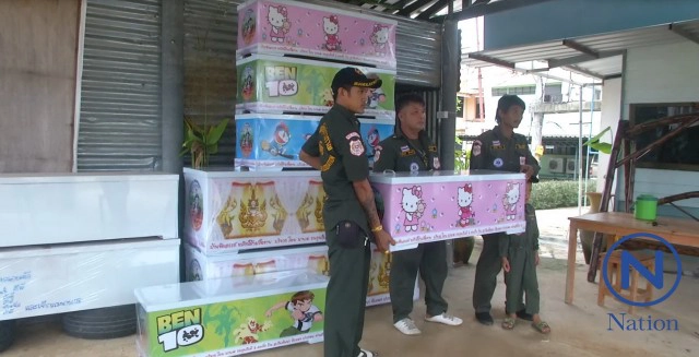 ไอเดียเก๋! ทำโลงศพลายการ์ตูนแจกศพเด็ก
มอบความสุขสุดท้ายผู้เสียชีวิตตัวน้อย