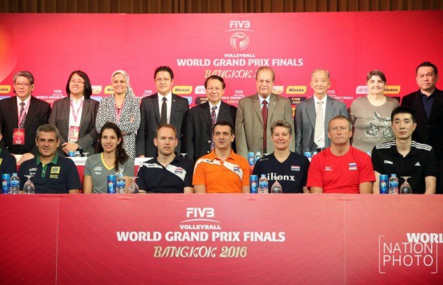 แถลงข่าวการแข่งขัน วอลเลย์บอล "เวิลด์กรังด์ปรีซ์ 2016"