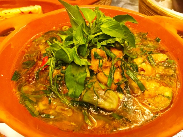 อร่อยปักหมุด : ห้องอาหาร Basil ร้านอาหารไทย โรงแรม Sheraton Grande Sukhumvit