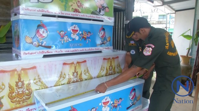 ไอเดียเก๋! ทำโลงศพลายการ์ตูนแจกศพเด็ก
มอบความสุขสุดท้ายผู้เสียชีวิตตัวน้อย