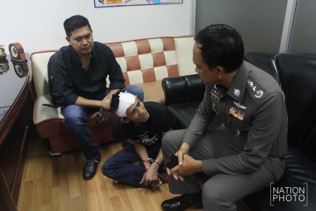 คุมตัวคนร้าย ข่มขืน น.ศ.สาวในห้องน้ำ ทำแผนฯสี่แยกบางนา