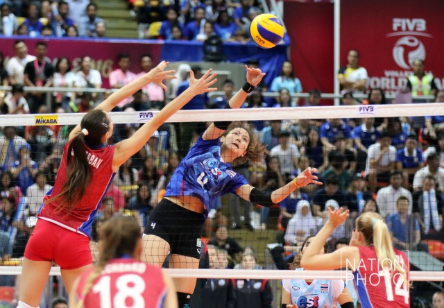 แพ้ในเกม แต่ชนะใจคนดู ตบลูกยางสาวไทยพ่ายรัสเซีย 0-3 เซ็ต