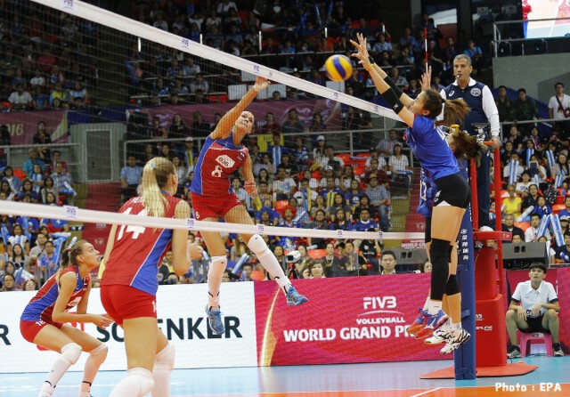 ตบวอลเลย์สาวไทย สุดต้าน! พ่ายรัสเซีย 0-3 เซต ร่วงชิงที่ห้า ดวลจีน WGP 2016
