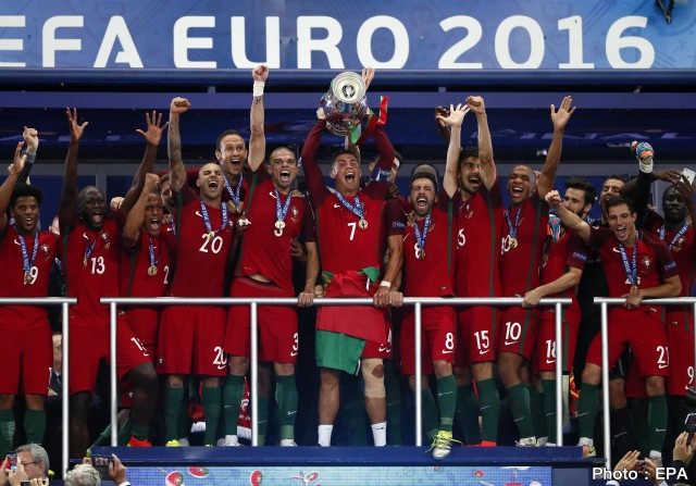 "เอแดร์" ซัดชัยช่วงต่อเวลา โปรตุเกสเฉือนฝรั่งเศส คว้าแชมป์ยูโร 2016