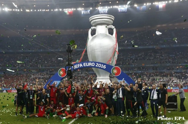 "เอแดร์" ซัดชัยช่วงต่อเวลา โปรตุเกสเฉือนฝรั่งเศส คว้าแชมป์ยูโร 2016