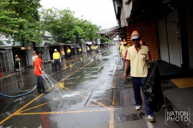 จตุจักร Big Cleaning Day ปี 59 ปรับปรุงภูมิทัศน์ตลาด