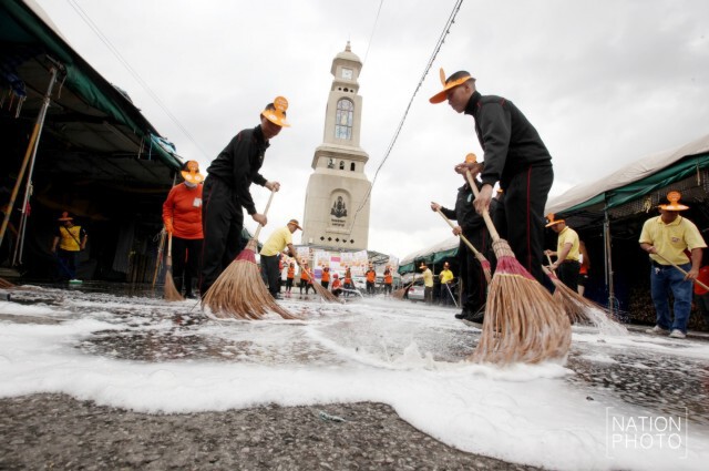 จตุจักร Big Cleaning Day ปี 59 ปรับปรุงภูมิทัศน์ตลาด