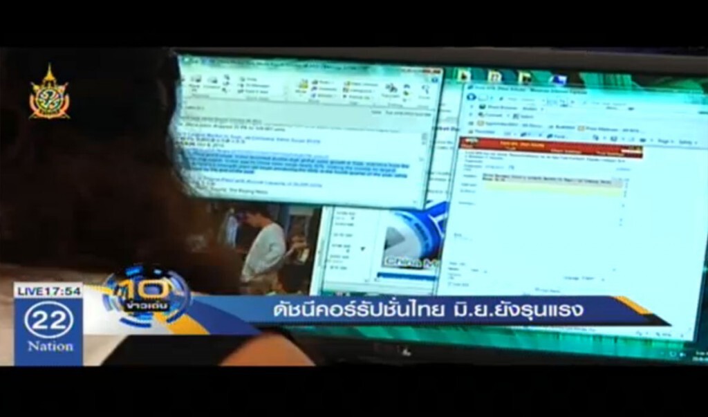 ดัชนีคอร์รัปชั่นไทย เดือน มิ.ย.ยังรุนแรง ดัชนีคอร์รัปชั่นไทย เดือน มิ.ย.ยังรุนแรง