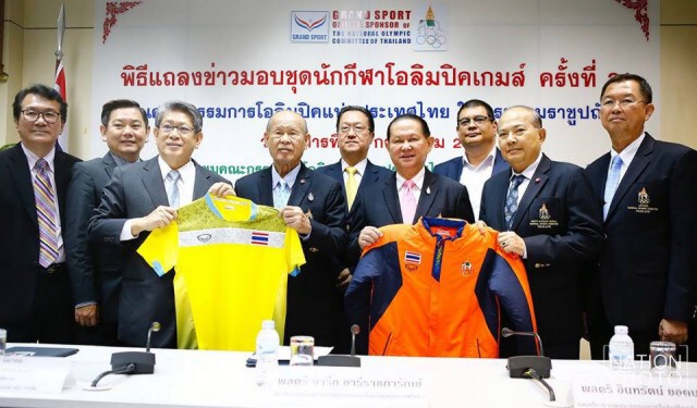 "แกรนด์สปอร์ต" ใช้ลาย "มาลัย" ใส่ชุดแข่ง ส่งแรงใจนักกีฬาไทยในโอลิมปิก