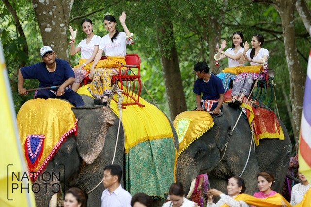 ผู้เข้าประกวดมิสยูนิเวิร์สไทยแลนด์ 2016
ขึ้นช้าง-แห่ผ้า ห่มพระธาตุฯ