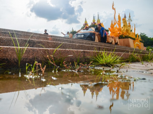 "พิธีแห่เทียนพรรษา"ณ พุทธมณฑล