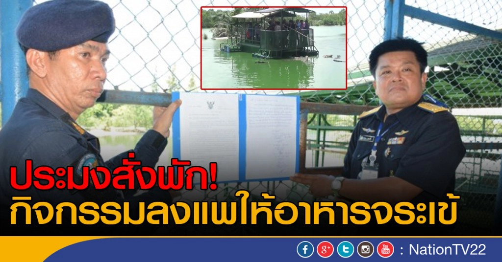 กรมประมงสั่งปิด "ลงแพให้อาหารจระเข้"