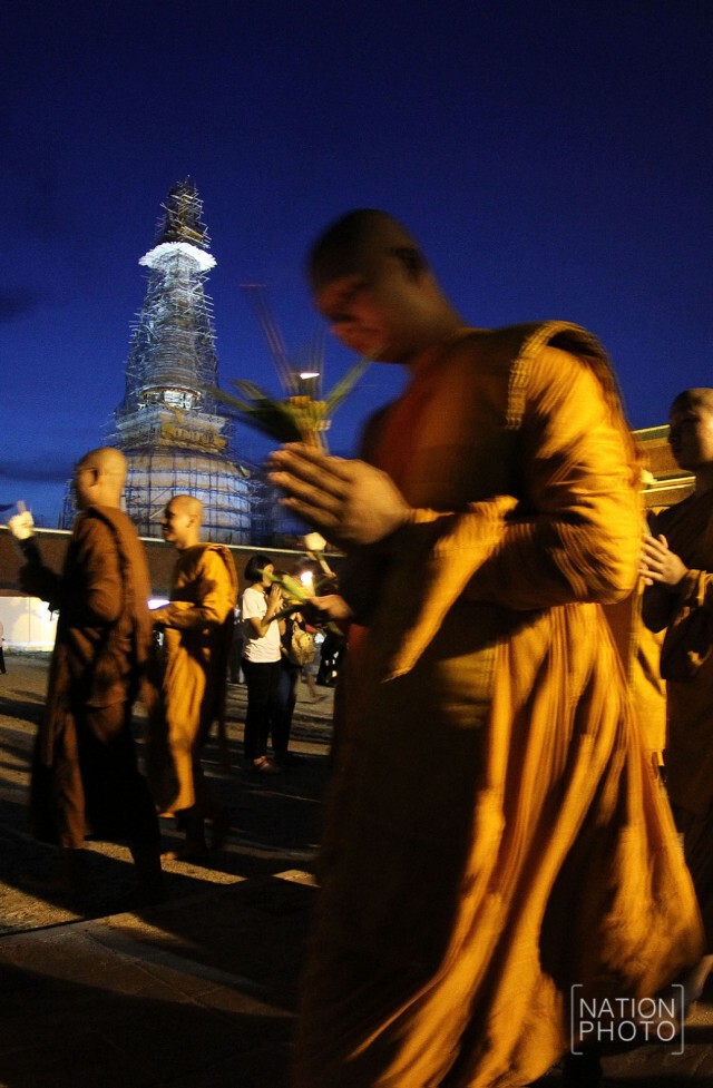 เวียนเทียน ณ วัดพระมหาธาตุวรมหาวิหาร จ.นครศรีธรรมราช