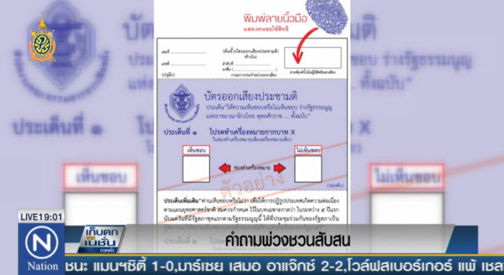 คำถามพ่วงชวนสับสน คำถามพ่วงชวนสับสน