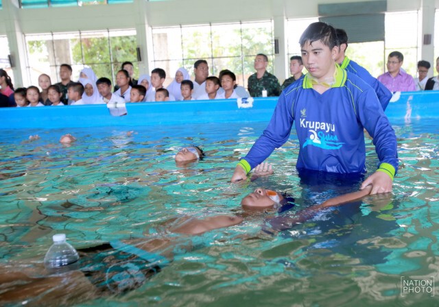 อดีตนักว่ายน้ำทีมชาติ
เปิดโครงการว่ายน้ำเพื่อน้องด้อยโอกาส
หวังลดอัตราเด็กจมน้ำ
