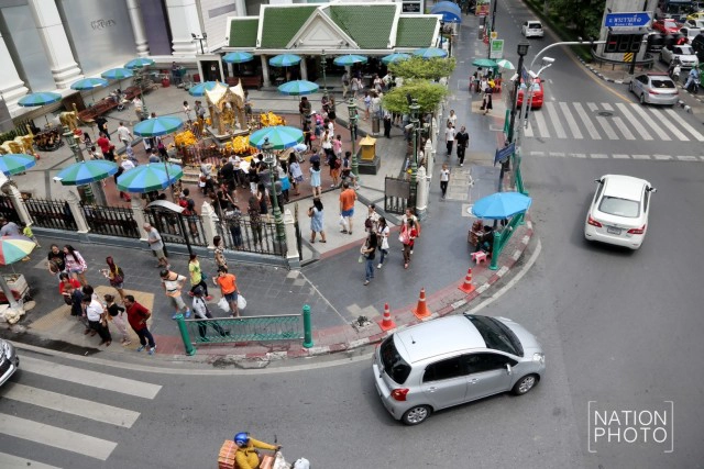 พลังศรัทธา ท้าวมหาพรหม สี่แยกราชประสงค์