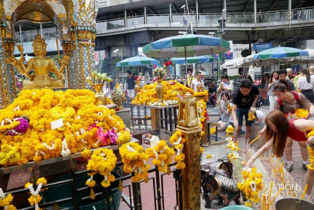 พลังศรัทธา ท้าวมหาพรหม สี่แยกราชประสงค์