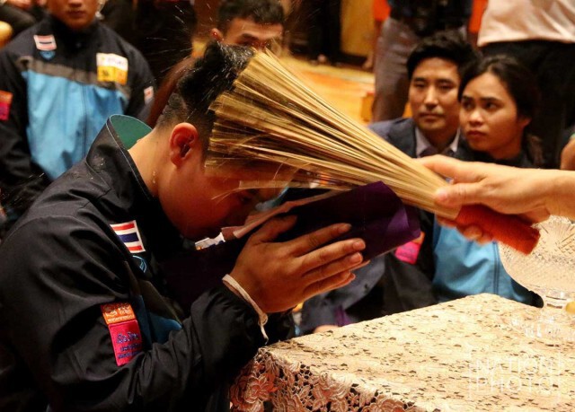 "เจ้าคุณธงชัย" ให้พรทัพยกน้ำหนัก-เทควันโด คว้าเหรียญทองโอลิมปิก
