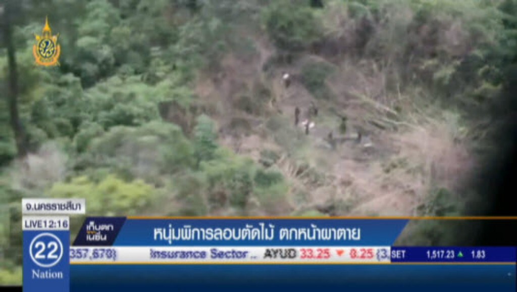 หนุ่มพิการลอบตัดไม้ ตกหน้าผาตาย หนุ่มพิการลอบตัดไม้ ตกหน้าผาตาย