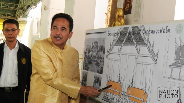 กรมศิลป์รื้อถอนแล้ว! ศาลาหน้าพระวิหารหลวงพ่อโต วัดกัลยาฯ