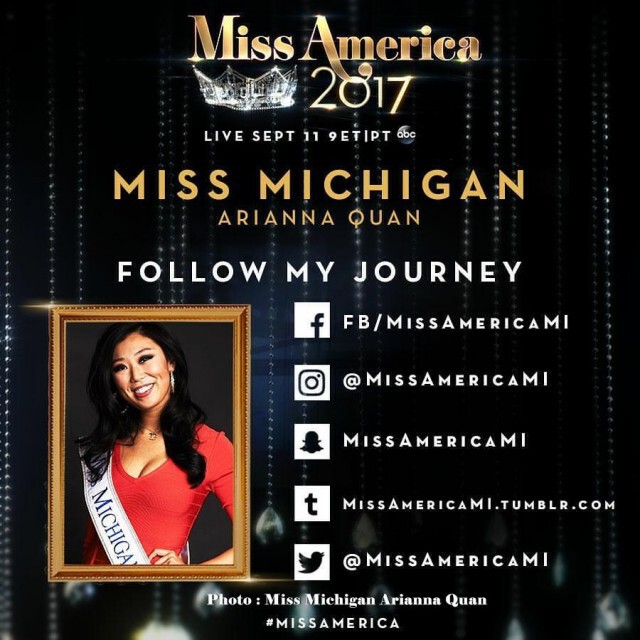 "Miss Michigan"  นางงามเชื้อสายจีน ที่ชาวเน็ตจีนไม่ปลื้ม