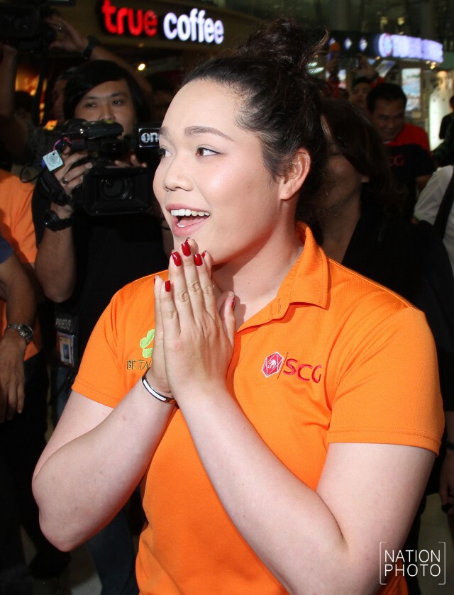"โปรเม" กลับถึงไทย ลั่นคว้าเหรียญโอลิมปิก