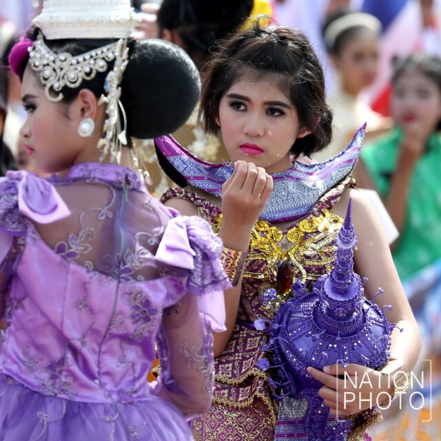 ขบวนพาเหรด นักเรียนตัวน้อย "เทศบาลเกมส์ 2016" ครั้งที่ 12 จ.ปัตตานี