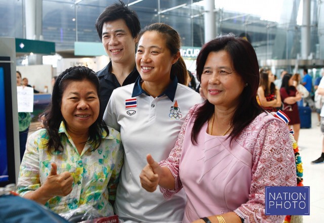 ทัพนักกีฬาโอลิมปิก ทยอยกลับถึงไทย