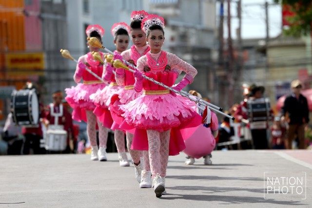 ขบวนพาเหรด นักเรียนตัวน้อย "เทศบาลเกมส์ 2016" ครั้งที่ 12 จ.ปัตตานี