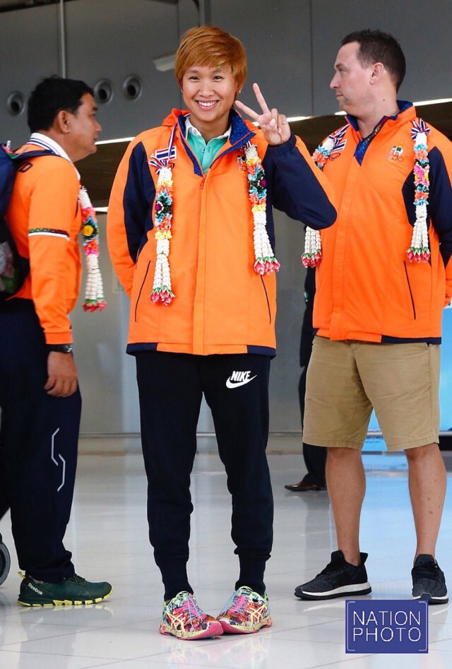 ทัพนักกีฬาโอลิมปิก ทยอยกลับถึงไทย