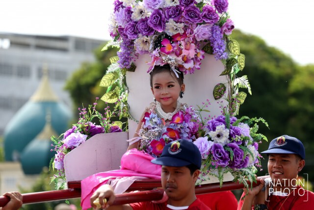 ขบวนพาเหรด นักเรียนตัวน้อย "เทศบาลเกมส์ 2016" ครั้งที่ 12 จ.ปัตตานี