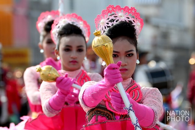 ขบวนพาเหรด นักเรียนตัวน้อย "เทศบาลเกมส์ 2016" ครั้งที่ 12 จ.ปัตตานี