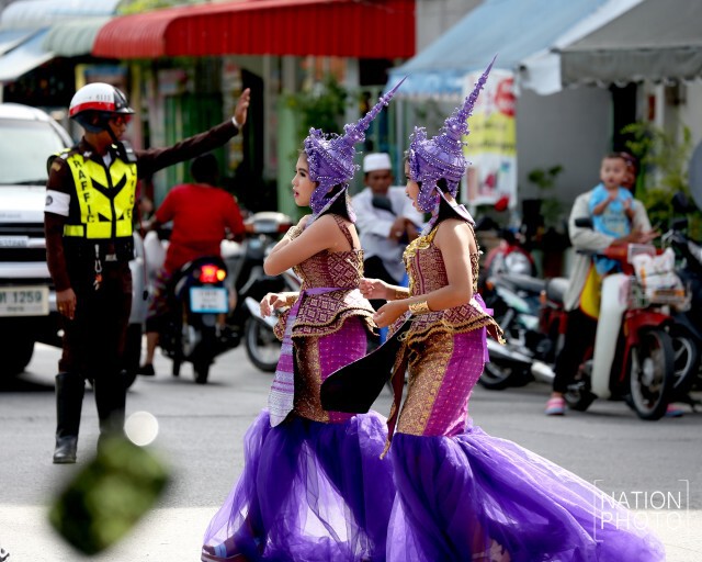 ขบวนพาเหรด นักเรียนตัวน้อย "เทศบาลเกมส์ 2016" ครั้งที่ 12 จ.ปัตตานี