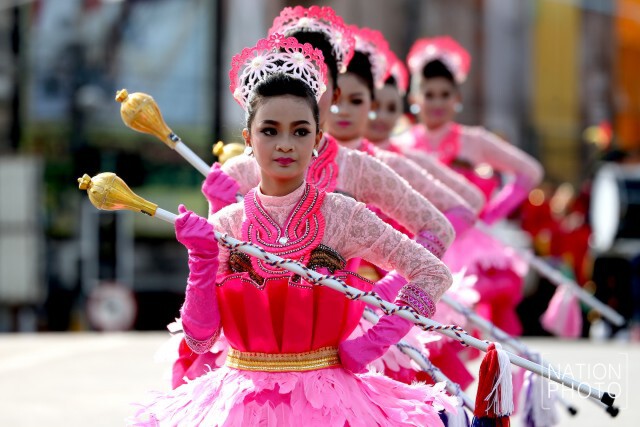 ขบวนพาเหรด นักเรียนตัวน้อย "เทศบาลเกมส์ 2016" ครั้งที่ 12 จ.ปัตตานี