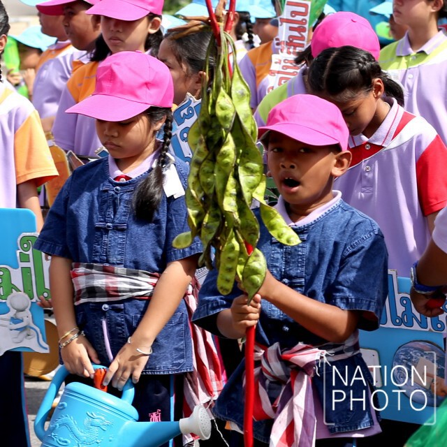 ขบวนพาเหรด นักเรียนตัวน้อย "เทศบาลเกมส์ 2016" ครั้งที่ 12 จ.ปัตตานี