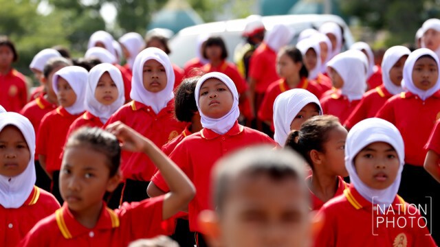 ขบวนพาเหรด นักเรียนตัวน้อย "เทศบาลเกมส์ 2016" ครั้งที่ 12 จ.ปัตตานี