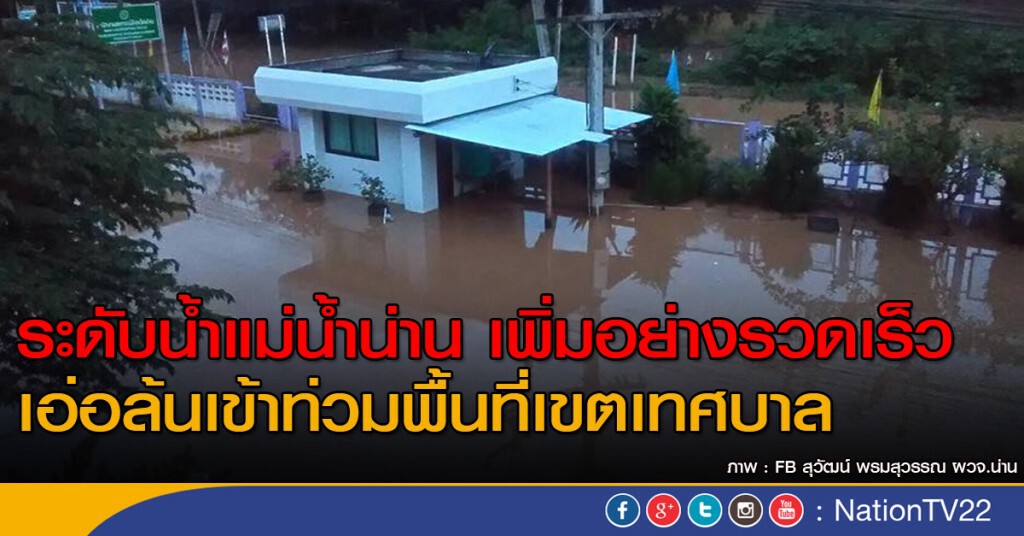สถานการณ์น้ำท่วมน่าน สถานการณ์น้ำท่วมน่าน