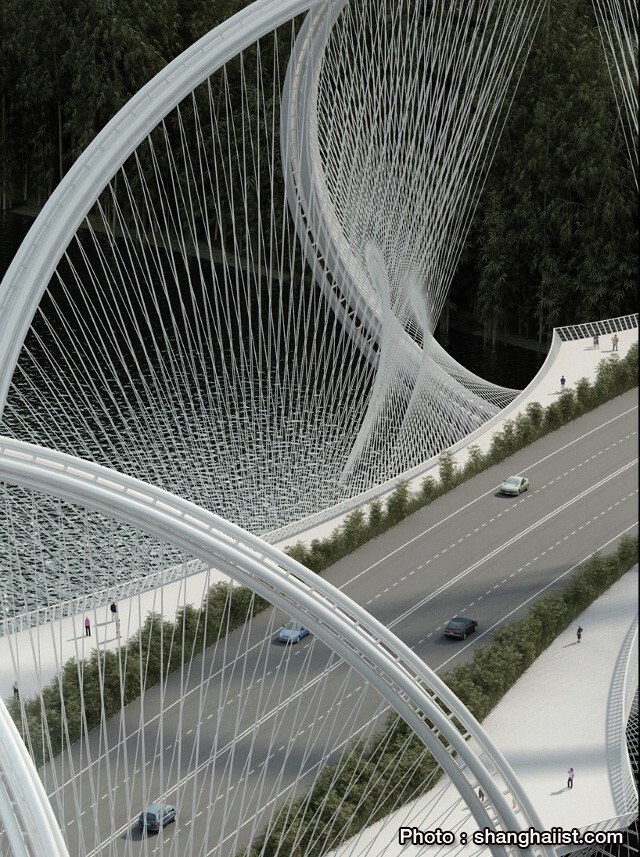 จีนอวดโฉมสะพานแขวน พร้อมรับโอลิมปิก 2022