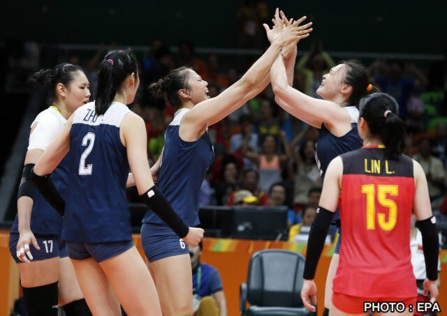 "ตบสาวจีน" มาตามนัด! ทุบเนเธอร์แลนด์ 3-1 
ชิงทองเซอร์เบีย ศึกริโอเกมส์