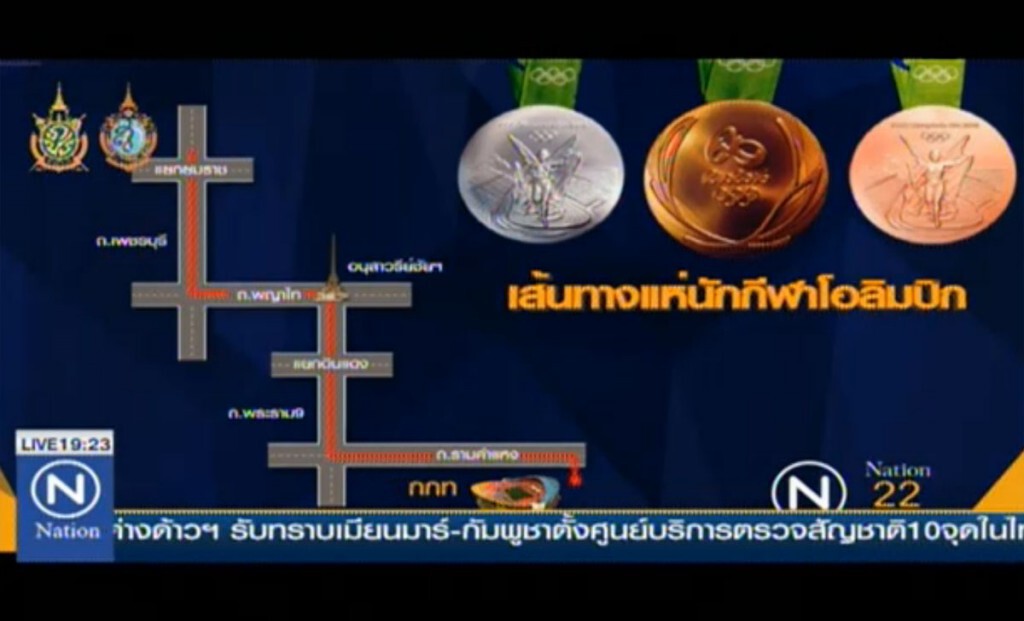 จัดขบวนแห่นักกีฬา อลป.พรุ่งนี้ จัดขบวนแห่นักกีฬา อลป.พรุ่งนี้