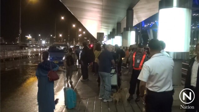 ฝนถล่มสนามบินสุวรรณภูมิ ไฟฟ้าดับ-น้ำท่วม