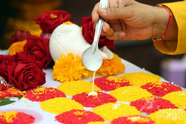 พิธีบวงสรวงองค์พระวิษณุ ณ เทวาลัยพระวิษณุ