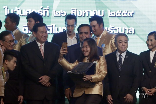 นายกฯ เปิดทำเนียบฯ เลี้ยงต้อนรับทัพนักกีฬาโอลิมปิก