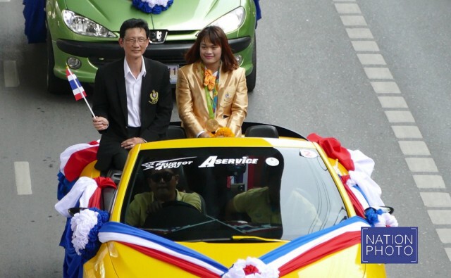 คึกคัก! ขบวนแห่นักกีฬา โอลิมปิก