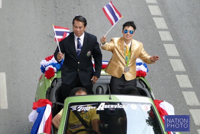 คึกคัก! ขบวนแห่นักกีฬา โอลิมปิก