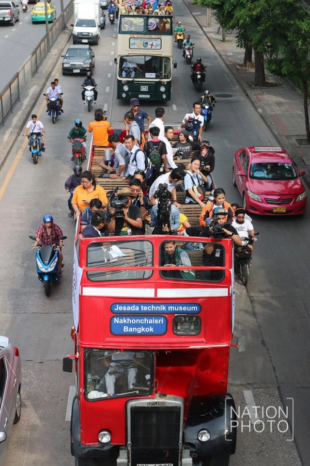 ชื่นมื่น....ขบวนแห่ทัพนักกีฬาโอลิมปิกไทย